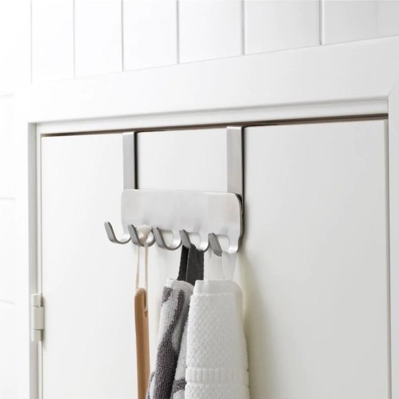 IKEA BROGRUND Hanger for door, stainless steel - Picture 3 of 8